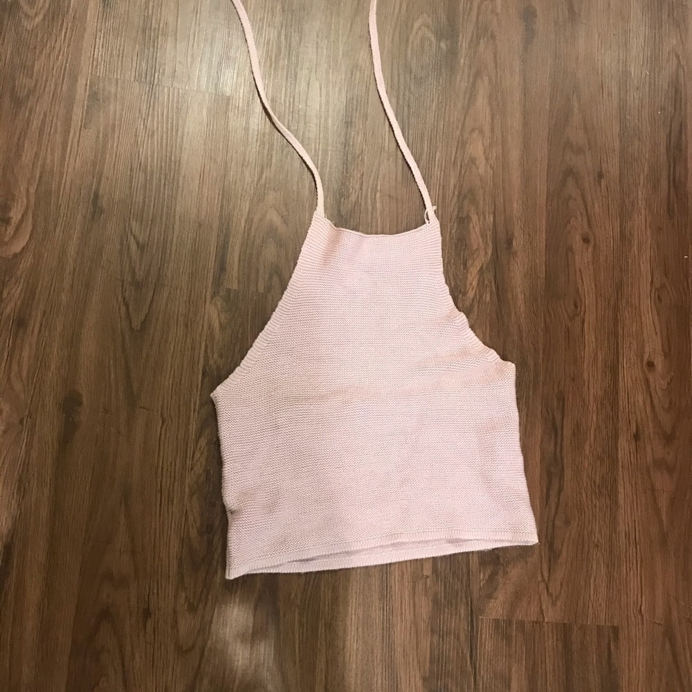 Halter crop top